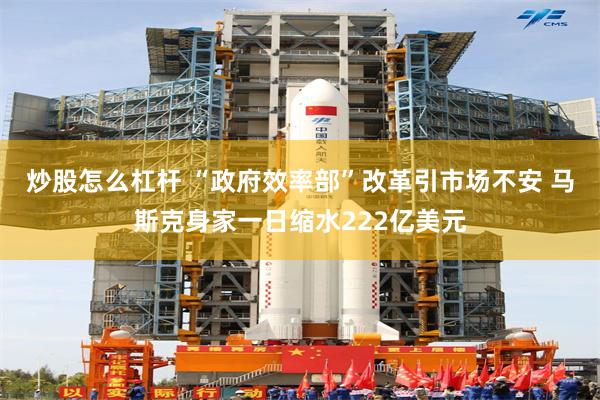 炒股怎么杠杆 “政府效率部”改革引市场不安 马斯克身家一日缩水222亿美元