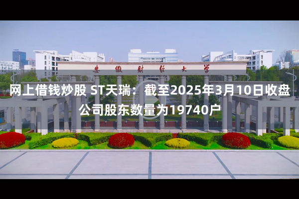 网上借钱炒股 ST天瑞：截至2025年3月10日收盘公司股东数量为19740户